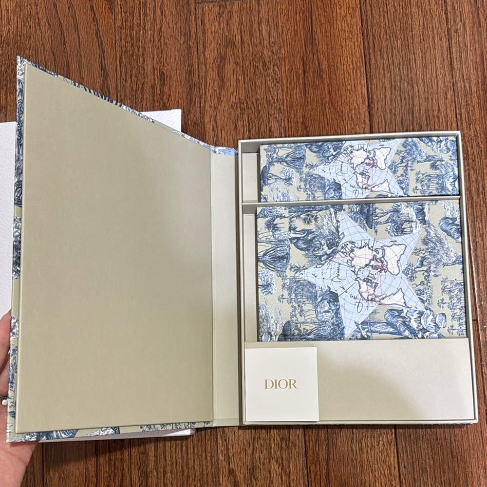 Dior Notebook and Pencils set